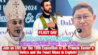 LIVE: 18th Exposition of St. Francis Xavier's Relics |  Old Goa | Feast Mass |  English | #tfrcctv