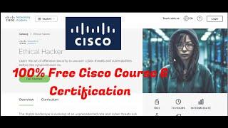 Free Cisco Certification Courses | Ethical Hacker Course with Certificate #cisco