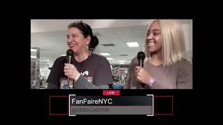 GEEKCASTER live at the 2nd annual FANFAIRE NYC wrap up