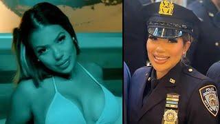 Female NYPD Detective Exposes Herself In Music Video