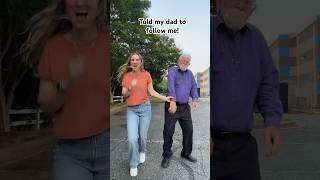 How did dad do?? @Hanelinetwins #dads #dance #dancing