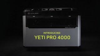 Introducing the Yeti PRO 4000! | New LiFePO4 Battery Power Station