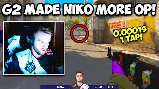 JOINING G2 MADE NIKO EVEN MORE INSANE! PRO TRAIN MOVEMENT! CSGO Twitch Clips