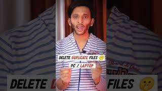 Delete Duplicate Files from Any Laptop / PC  #shorts #techspy