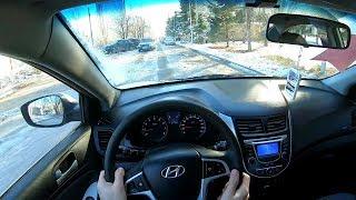 2013 Hyundai Solaris 1.4L (107) POV TEST DRIVE