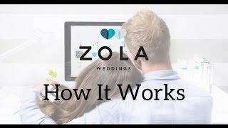 Zola Weddings | How It Works | Wedding Website