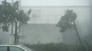 2008 SUPER TYPHOON JANGMI in Yilan TAIWAN part1(this video is not director by me )