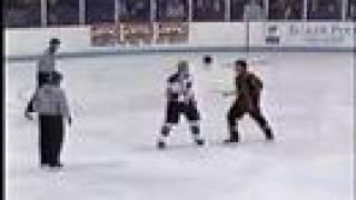 Cam Janssen vs Keven Poulin -Jr. A NAHL