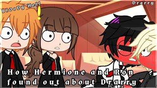 How Hermione and Ron found out about Drarry || Drarry || Gachalife