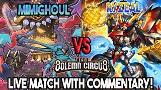 Mimighoul Vs Ryzeal : Yu-Gi-Oh! Locals Feature Match | Live Duel