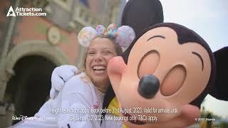 AttractionTickets.com Walt Disney World May TV Advert - Teens and Families