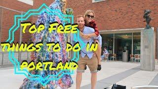 BEST FREE THINGS TO DO IN PORTLAND | USA TRAVEL VLOG