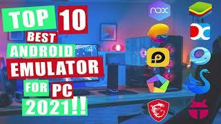 top 10 best android emulator for pc free | أفضل 10 محاكي أندرويد للكمبيوتر الشخصي  مجانًا