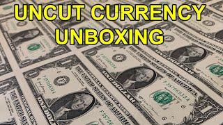 UNCUT SHEET of Currency -  Unboxing & Review