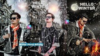 Winter Photo Editing PicsArt | Winter Photo Editing Concept PicsArt | ANMOL EDITOR