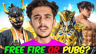 FREE FIRE VS PUBGm - The End Of Debate | Pubgm x Tekken 8