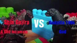 Shin Godzilla vs Godzilla 1994 Stop Motion