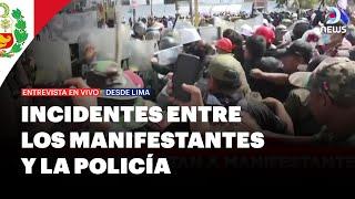 Paro de transportistas en Perú: Manifestantes se enfrentan a la policía - DNews