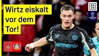 Duell auf Augenhöhe: Stade Brest - Bayer Leverkusen | UEFA Champions League | DAZN Highlights