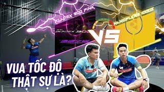 Đâu là Vợt Cầu Lông Nhanh Nhất Thế Giới??? | So Sánh Nanoflare 1000Z vs Bladex 900 Hồng