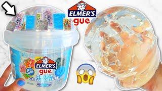 *NEW* ELMERS CLEAR SLIME GUE BUCKET REVIEW!! *i have no words*