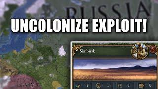 This EU4 Exploit Lets You Un-Colonize! | EU4 1.37 Exploit