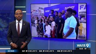 Dallas Cowboy and former LSU Tiger Damone Clark returns to Baton Rouge to give back to his childh...