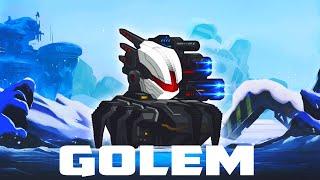 SEMI HYBRID GOLEM MECH VS BOSSES !!  ▏  SUPER MECHS    ▏