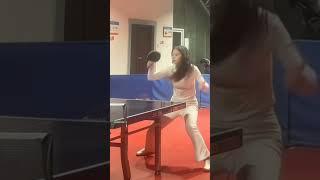 When Style Meets Spin: This Table Tennis Player is Unstoppable