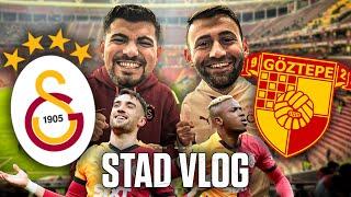 TRİBÜNLER KARIŞTI ! YUNUS ATTI STADYUM YIKILDI | Galatasaray 2-1 Göztepe Stad Vlog