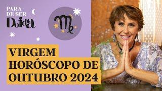 Horóscopo Outubro 2024 - Virgem