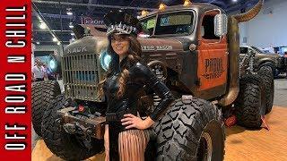 Sema 2018 Day 4 Bestop Half Doors, DV8 Tire Carrier, Spod and more !!!