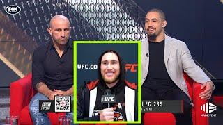 Whittaker & Volkanovski react to Darren Till release announcement  |  Fox Sports Australia