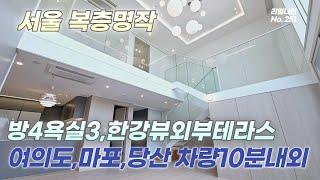 한강뷰 테라스 서울복층명작 역까지 도보5분 이만한곳 없네요 ㅣ 251