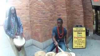 Downtown Detroit African Drummers