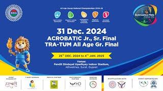 Gymnastics Mela 31 - 2024 ACROBATIC Jr., Sr. Final TRA-TUM AII Age Gr. Final