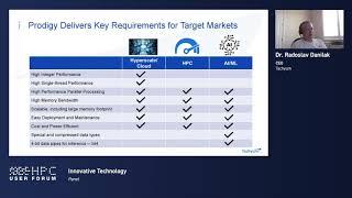 Tachyum - HPC User Forum - Innovative Technology Panel