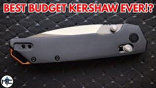 This Might Be My FAVORITE Budget Kershaw Knife EVER! - Kershaw Iridium - Overview and Review