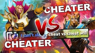 Dota 2 Cheaters - Invoker vs Sky with FULL PACK OF SCRIPTS!!!