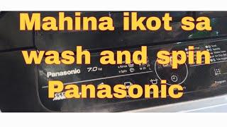 Mahina umikot sa wash and spin, Panasonic Eco Aquabeat