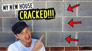 My Newly Built House Wall CRACKED! I Need to Fix It NOW!