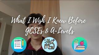 20 DAYS UNTIL GCSES/A-LEVELS // What I WISH I Knew Before