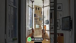 Half Wall Room Divider Shoji Screen Soundproof Room Dividers Glass Partition Walls For Home