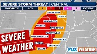 Severe Weather Threatens Halloween Plans For Millions In Central US