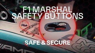 What Are The Marshal Safety Buttons On An F1 Car? | Safe & Secure x Crowdstrike