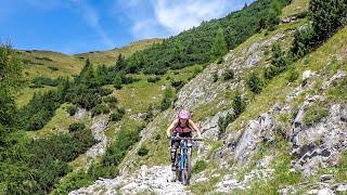 SUPER EINDRUCKSVOLLE BIKE TOUR: BRENNER GRENZKAMM UND PORTJOCH/ extrem krasser Trail/ MTB News 2020