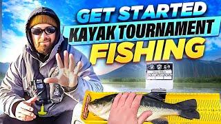 KAYAK BASS FISHING TOURNAMENT - MEASURE BASS ON A KETCH BOARD