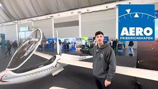 Stefan Langer Glider World Champion with his electric powered plane! Aero 2025