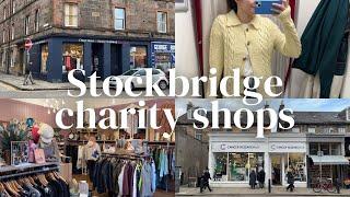 Tour of Stockbridge's Charity Shops | Thrift Shopping in Edinburgh