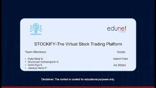 Stockify - The Virtual Stock Trading Platform | Edunet Foundation